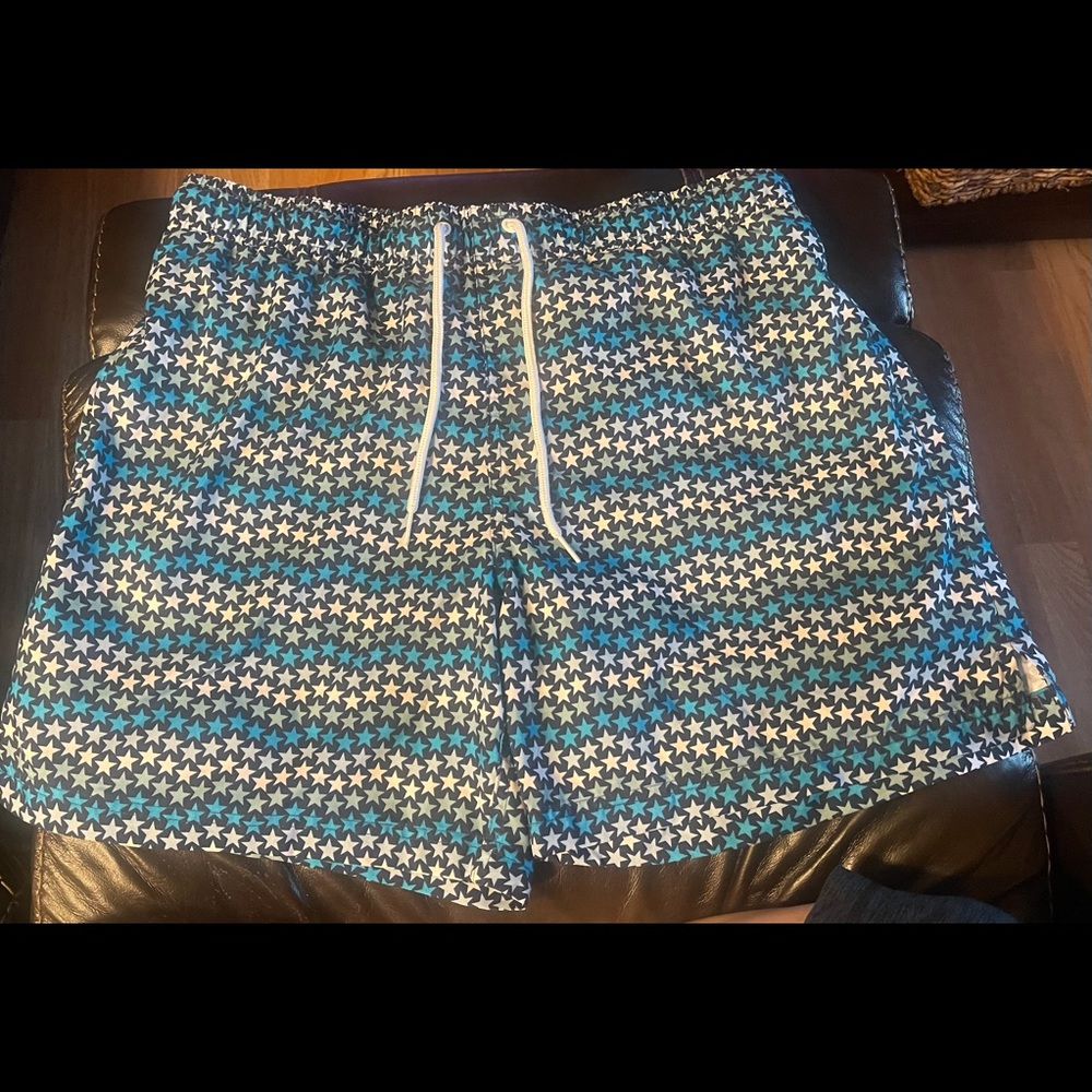 Men’s swim trunks.
